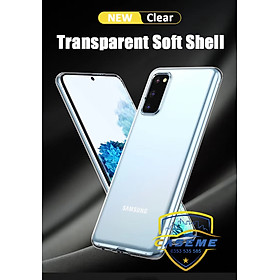 Ốp lưng dành cho Samsung Galaxy A51 dẻo trong suốt, dày dặn, chống sốc cao cấp - Hàng nhập khẩu