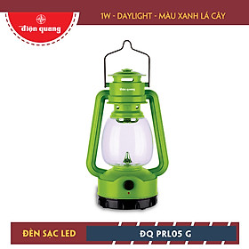 Đèn sạc Led Điện Quang ĐQ PRL05 G (1W, daylight, xanh lá cây)