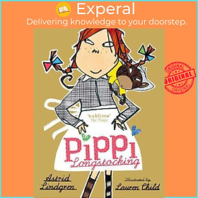 Sách - Pippi Longstocking by Astrid Lindgren Lauren Child (UK edition, hardcover)