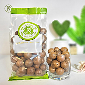 500g Hạt macca nứt vỏ Real Food (macadamia)