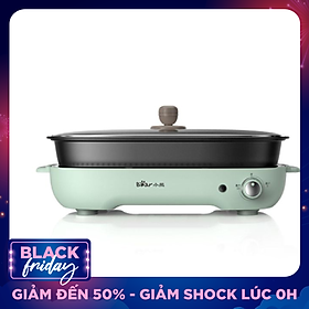 Nồi Lẩu Nướng Đa Năng 3 Trong 1 Bear DHG-C40D5 làm lẩu, nướng và bánh pancake - hàng chính hãng