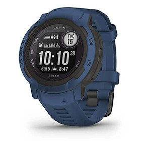 Đồng Hồ Thông Minh Garmin Instinct 2 Solar - Tidal Blue Màu Xanh Dương -