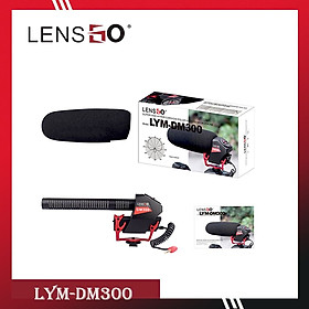 Mic thu âm shotgun LENSGO LYM-DM300 - Chính hãng