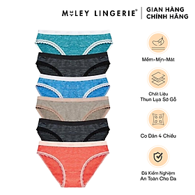 Combo 6 Quần Lót Nữ Sớ Gỗ Miley Lingerie FWS (Size