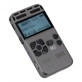 Máy Ghi Âm Kĩ Thuật Số Màn Hình LCD Hỗ Trợ Thẻ TF