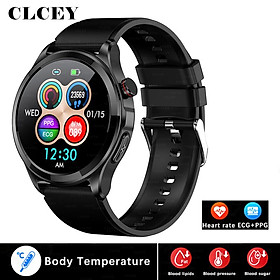 ECG PPG Glucose Glucose Watch Smart Watch theo dõi tập thể dục Glucose Meter Nhiệt độ Tính nhiệt độ Sức khỏe 2023 New Bluetooth Gọi smartwatch