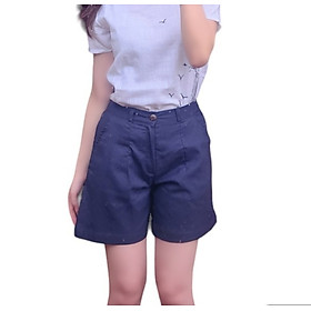 Quần linen short nữ ĐŨI VIỆT ống rộng nhiều màu cho các nàng lựa chọn, phù hợp với mọi dáng người và dễ mặc QD21