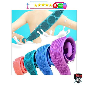 Mua Dây tắm cọ  chà lưng 2 mặt bằng silicon đa năng