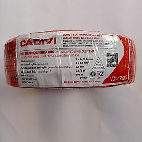 Dây điện cadivi(bán lẻ 1m)