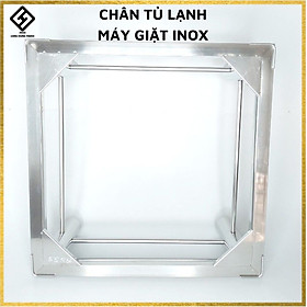 Kệ chân đỡ tủ lạnh, máy giặt INOX cao cấp,, không cần lắp ráp