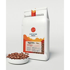 AZZAN FINE ROBUSTA 250g - Cà phê đặc sản, hạt rang hương vị đậm đà, thơm ngon tròn vị