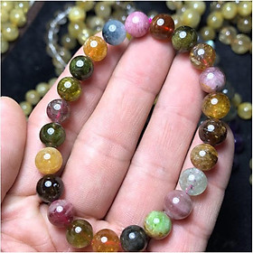 Vòng tay đá tourmaline 9 li