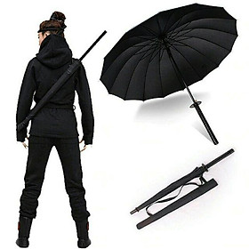 Mua (hàng mới về) Ô dù che mưa katana cán giả kiếm nhật  ô 16 nan