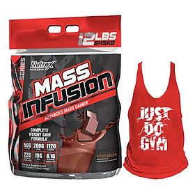 Thực phẩm bổ sung Mass Infusion Chocolate Nutrex Hổ Trợ Tăng Cân