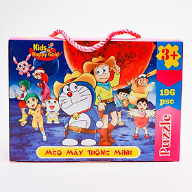 Hộp xếp hình Mèo máy thông minh