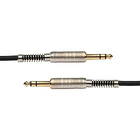 Braid 1/4'' Gold-Plated 6.35mm Stereo Male to Male Audio Cable 1.8m(5.91ft)
