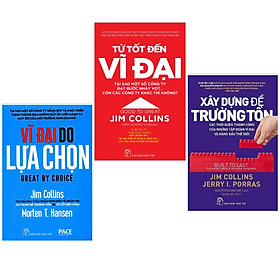 [Download Sách] Combo Nghệ Thuật Xây Dựng Công Ty Thành Công: Vĩ Đại Do Lựa Chọn, Từ Tốt Đến Vĩ Đại, Xây Dựng Để Trường Tồn