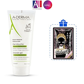 Gel tắm gội hàng ngày cho da mỏng manh A-Derma Hydra-Protective Shower Gel 200ml TẶNG mặt nạ Sexylook (Nhập khẩu)
