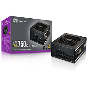 Mua Nguồn Máy Tính Cooler Master MWE  750 BRONZE - V2 - 230V   New   FullVAT  BH 60T- Hàng chính hãng