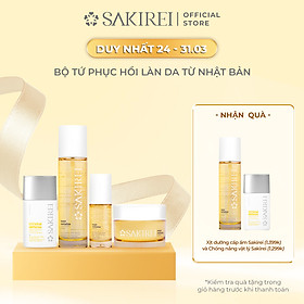 Bộ 4 sản phẩm chăm sóc phục hồi da Sakirei NMN Revitalize từ Nhật Bản