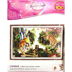 Mua Tranh thêu chữ thập mẫu con hổ - Hổ là biểu tượng của phẩm giá  vinh quang sức mạnh  lòng nhiệt huyết và quả cảm. Tranh con hổ được coi là biểu tượng nhằm xua đuổi những điều bất hạnh trong gia đình như ma quỷ  lửa hoặc trộm cướp - tranh mua về tự thêu