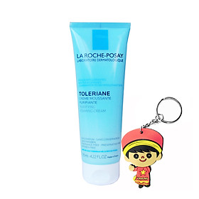 Sữa rửa mặt tạo bọt dành cho da hỗn hợp và da dầu quá nhạy cảm - Toleriane Purifying Foaming Cream - La Roche Posay - 125ml