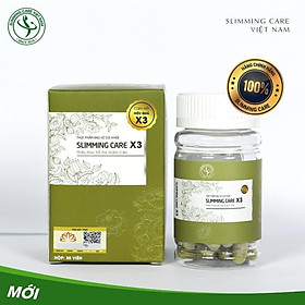 Thực phẩm bảo vệ sức khỏe Thảo mộc Slimming Care hộp 30 viên , mẫu mới  có