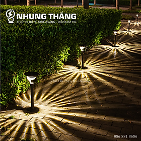 Mua Đèn LED Sân Vườn MT-42515 - Sử Dụng Năng Lượng Mặt Trời - Chống Nước IP65 - Thân Bọc Thép Không Gỉ - Pin 800mAh
