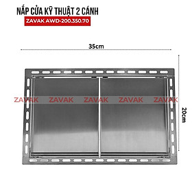 Mua Nắp Cửa Thăm Hộp Kỹ Thuật Gắn Âm Tường ZAVAK AWD-200x350 Cửa Che Van Cấp Nước  Cửa Kỹ Thuật Bồn Tắm Inox