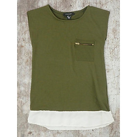 Áo Thun Nữ Atmosphere Knit Layer Top - SIZE 2