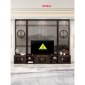 Mua Vách ngăn phòng khách nhà bếp  Tủ kệ vách ngăn phòng 3VTK21