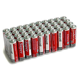 Pin AA Maxell ( pin tiểu ) carbon Siêu Bền R6P (Đỏ) Maxell Super Power Ace - Vỉ 4 Viên