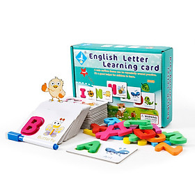 Đồ chơi ghép chữ English Letter Learning Card