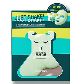 Mặt nạ cao su dưỡng ẩm và làm dịu da nhạy cảm, kích ứng Suiskin Shaking Modeling Mask Mint 56ml