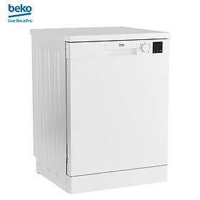 Máy Rửa Chén Độc Lập BEKO 13 Bộ, Đa Dạng Chương Trình Rửa, Điều Khiển Núm Vặn, Màn Hình LED - DVN05320W - Hàng Chính Hãng