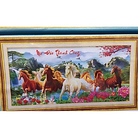 Mua Tranh Đính Đá Mã Đáo Thành Công (Chưa Đính)