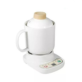 Mua Nồi nấu điện đa năng bằng gốm sứ cao cấp TNC.01 dung tích 600ml có hẹn giờ - Nồi nấu cháo cho bé bằng sứ cao cấp (tặng kèm 3 thìa inox) - Hãng Chính Hãng