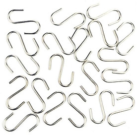 Mua COMBO 10 MÓC INOX HÌNH CHỮ S NHỎ