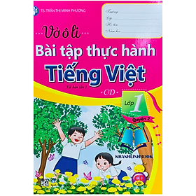 Sách - Vở Ô Li Bài Tập Thực Hành Tiếng Việt Lớp 1 - Quyển 2 ( cánh diều )