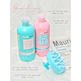 Lược gội đầu và massage da đầu kích thích mọc tóc Hairburst