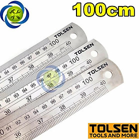 Mua Thước lá 1000mm (100cm) Tolsen 35030 kích thước 1000mm x 32mm x 1.5mm