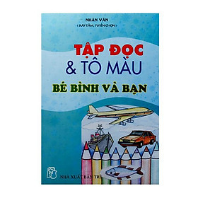 Tập đọc và tô màu bé bình và bạn