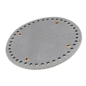 40 Holes Nail Round Bag Bottom Cushion Pad for Hand-made DIY Bags Purse Making