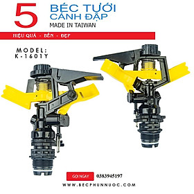 Mua Béc tưới cây cánh đập tùy chỉnh góc   xoay 360 độ  ren 27 Combo 5 cái Taiwan- K1601Y