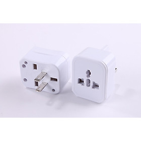 Ổ cắm điện du lịch quốc tế D3 ( NHỎ GỌN, TIỆN LỢI, TÍCH HỢP CHÂN CẮM CHO HƠN 150 QUỐC GIA ) - Tặng kèm 01 đèn led mini cắm cổng USB ngẫu nhiên