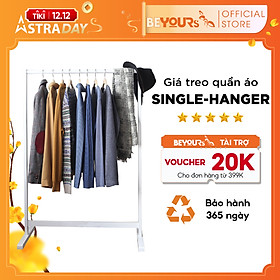 Mua Giá Treo Quần Áo Gỗ BEYOURs - Kệ Gỗ Cây Sào Treo Single Hanger Size L Lắp Ráp Dễ Dàng - Nội Thất Phòng Ngủ - Trắng