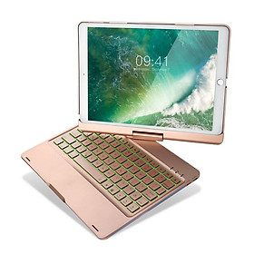 Bàn phím Bluetooth kiêm ốp lưng F360 cho iPad Pro 10.5 xoay 360 độ