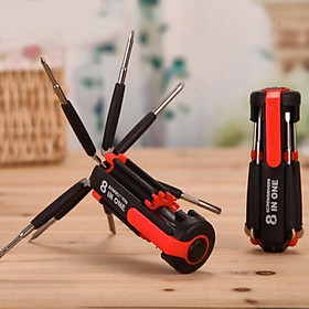 BỘ TUA VÍT ĐA NĂNG 8 TRONG 1 CÓ ĐÈN LED