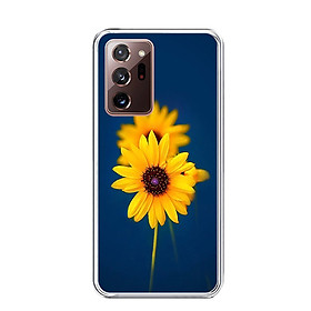 Ốp lưng điện thoại SAMSUNG GALAXY NOTE 20 ULTRA - Silicone dẻo - 0340 SUNFLOWER07 - Hàng Chính Hãng