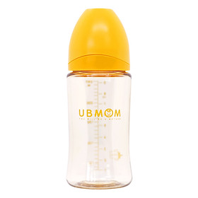 Bình sữa UBMOM PPSU cổ rộng (260ml)